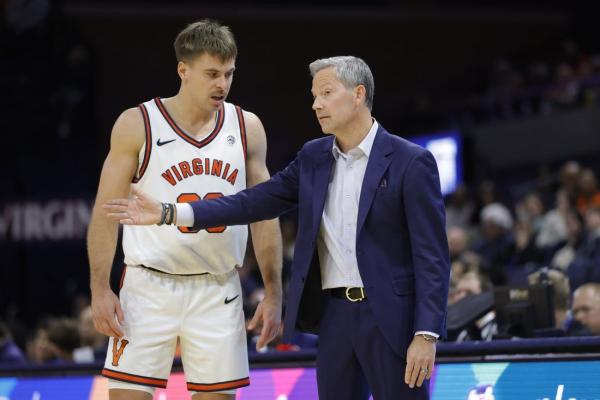 Dallin Hall’s second-half surge helps No. 23 Virginia past Maryland