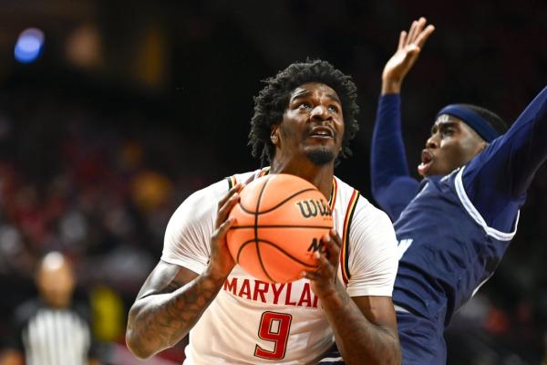 Maryland starts fast, never trails in routing Old Dominion