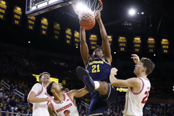 Wisconsin upsets No. 2 Michigan, sending Wolverines to first loss