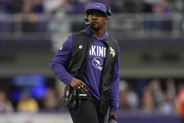 Vikings DC Brian Flores signs contract but still head - coaching candidate